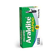 Cola Epóxi Araldite Rápido 5 Minutos 23g – Reparos em 5 Min - imagem 2