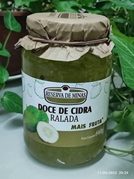 DOCE DE CIDRA RALADA RESERVA DE MINAS 640g - imagem 4
