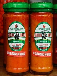 Pimenta Carolina Reaper No Azeite 100ml - Fogo Mineiro - imagem 4