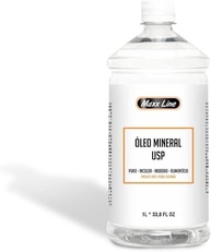 Óleo Mineral 1 Litro Usp Puro Hidratar Madeira Tabua Carne - imagem 1