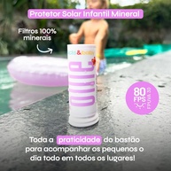 Ollie Protetor Solar Infantil: FPS 80 e Proteção Mineral - imagem 2