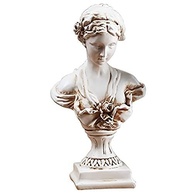 Busto de Deusa Minerva em Resina - Estátua Clássica para Decoração de Mesa, Escritório e Casa - Réplica com Estilo Renascentista - imagem 2