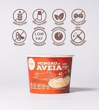 Mingau de Aveia Cranberry com Quinoa Sem Açúcar, Sem Glúten, Sem Leite e Vegano - 06 UNIDADES (pronto em 05 minutos) - imagem 8