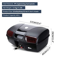 Mingting Baú Universal Moto 47L: Segurança, Conforto e Estilo para Sua Viagem - imagem 4