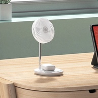 Mini Ventilador com Carregador Wireless: 3 em 1! - imagem 4
