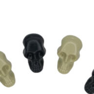 Mini Cabeças de Caveira para Halloween – Decore com Estilo - imagem 1