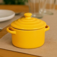 Mini Caçarola Cerâmica 250ml: Charme na Sua Mesa! - imagem 1