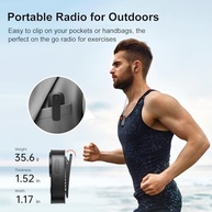 Mini Rádio FM Portátil de Bolso com Clipe: Recepção Cristalina e Design Ultra Leve - imagem 4