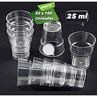Mini Copos Brigadeiro 25ml: Elegância em Acrílico! - imagem 1