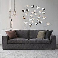 Mini Corações Espelhados: Decore com Leveza! - imagem 1