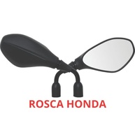 Espelho Retrovisor Mini GS F800 Haste Fixa - Universal para Motos Honda CG, XRE, CB, Twister, Tornado, Falcon - imagem 3