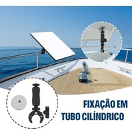 Suporte Reforçado Aço para Antena Starlink Mini: Telhado, Carro, Barco - Instalação Segura Off-Grid - imagem 4