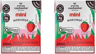 Kit 2X: Leite Vegetal Mini Morango Orgânico A Tal da Castanha 200ml - imagem 1