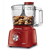 Mini Processador Turbo Pratic Mondial MP-16-R: Potência e Versatilidade em Um Só! - imagem 1