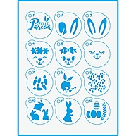 Mini Stencils: Decore com Coelhos e Patinhas! - imagem 1
