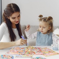 Adesivos 3D Miniatura para Meninas: 4 Conjuntos Criativos DIY para Decorar! - imagem 3