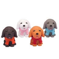 Miniatura de Cachorro para Terrário - 4 Peças Decorativas para Maquetes e Mini Jardins de Fada - imagem 1