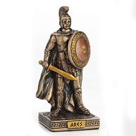Estatueta Miniatura Ares - O Deus da Guerra | Decoração e Presente Elegante - imagem 3