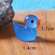 18 Estatuetas de Pato Miniatura que Brilham no Escuro - 6 Cores para Decoração DIY e Jardins de Fadas - imagem 4