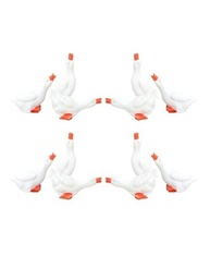 Tiny Garden Goose - 12 Estatuetas de Gansos em Miniatura para Jardins de Fadas e Terrários - imagem 2