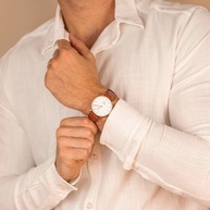 Relógio Bronx Rosé Gold: Elegância Minimalista - imagem 2