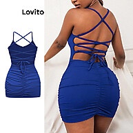 Minivestido Sexy Lovito: Elegância e Conforto - imagem 1
