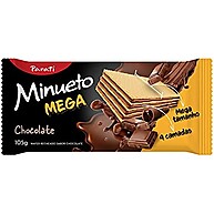 Wafer Chocolate Minueto Mega Parati 105g: Delícia Irresistível! - imagem 3