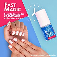 Secante de Esmaltes Fast Magic: Unhas Secas em 1 Minuto! - imagem 2