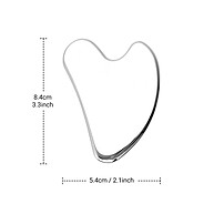 Gua Sha de Aço Inoxidável: Alívio e Beleza em Minutos - imagem 1