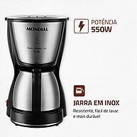 Cafeteira Mondial Dolce Arome: Café Perfeito em Minutos! - imagem 2