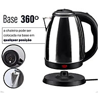 Chaleira Elétrica Inox: Água Quente em Minutos! - imagem 1