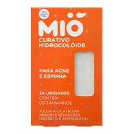 Mió: Curativo Hidrocolóide Anti-Acne - 24 Unidades - imagem 1