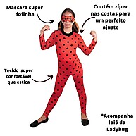 Fantasia Ladybug Infantil: A Heroína Miraculous! - imagem 2