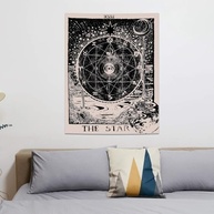 Tapeçaria de Tarô 150x130cm - Decoração Mística e Psicodélica para Quarto - imagem 4