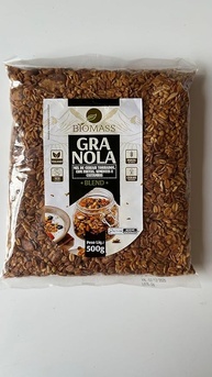 Granola Blend Biomass, Mistura de Cereais com Frutas e Castanhas, 500g, Vegano - imagem 1