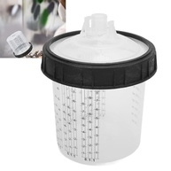 Copo de Mistura para Pulverizador de Pintura Automotiva - ABS com Anel de Vedação | Kit Profissional 0-810ml - imagem 4
