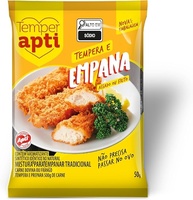 Kit com 6 Mistura para empanar tradicional Apti 50g - imagem 1