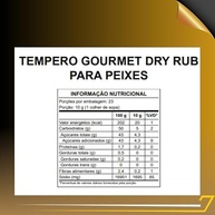 Tempero Dry Rub para Peixes, Mistura Seca de Especiarias, Sabor Revolucionário - imagem 2