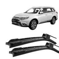 Par de Palhetas Limpador Para-Brisa em Silicone para Mitsubishi Outlander (2014-2019) - Encaixe Tipo Gancho - imagem 2