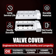 MITZONE Tampa Válvula Motor Alumínio para BMW E38/E39 4.4L V8 (Esquerda/Direita) - imagem 5