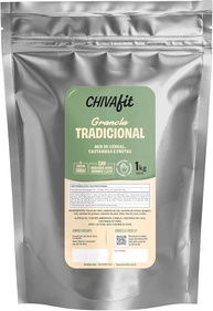 Granola Tradicional 1kg I Chiva Fit - Mix de Cereal, Castanhas e Frutas - imagem 1