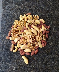Mix De Castanhas Sem Sal Pará/Caju/Amêndoas/Nozes 1kg - imagem 4