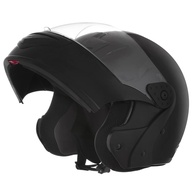Capacete Mixs Gladiator Escamoteável Robocop Classic 60 Preto Fosco - imagem 1