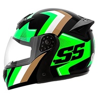 Capacete Mixs Gladiator Super Speed Verde/Dourado Brilhante - Segurança e Estilo para Você! - imagem 3