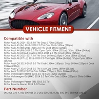 Kit 4 Injetores de Combustível 06L906036K para VW Beetle GTI MK7, Audi A1-A6, Q5, Q7, TT 2.0 - imagem 3