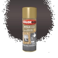 Tinta Spray Colorgin Metallik 350 ml Bronze - 055 - imagem 3