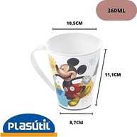Mini Shakeira Mickey 320 ml - Copo Divertido com Bico para Bebês e Crianças - imagem 3