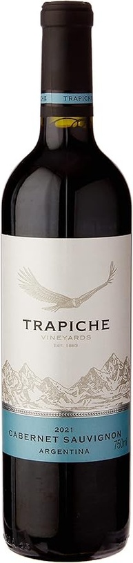 Trapiche Vinho Tinto Vineyards Cabernet Sauvignon 750 Ml Cabernet Sauvignon - imagem 1