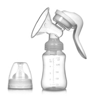 Bomba Tira-Leite Manual 150 ml – Extrator de Leite Materno com Alavanca Ergonômica, Silicone Livre de BPA, Coletor Portátil e Silencioso - imagem 1