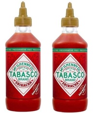 Kit 2 Unidades Molho De Pimenta Tabasco Sriracha 256 ml - imagem 1